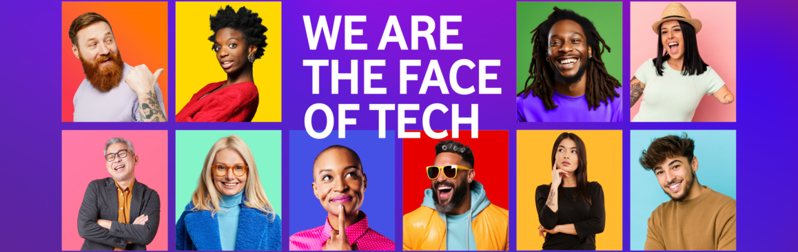 We are the face of tech. Change the face alliance hero image